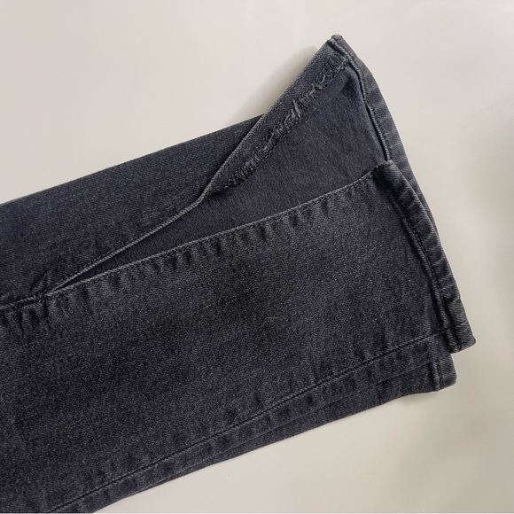 Paige Denim X Rosie HW Constance Split Ankle Skinny Jeans - Washed Black - Picture 8 of 13